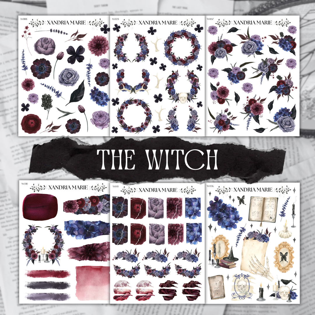BUNDLE The Witch Collection (All 17 Sticker Sheets)