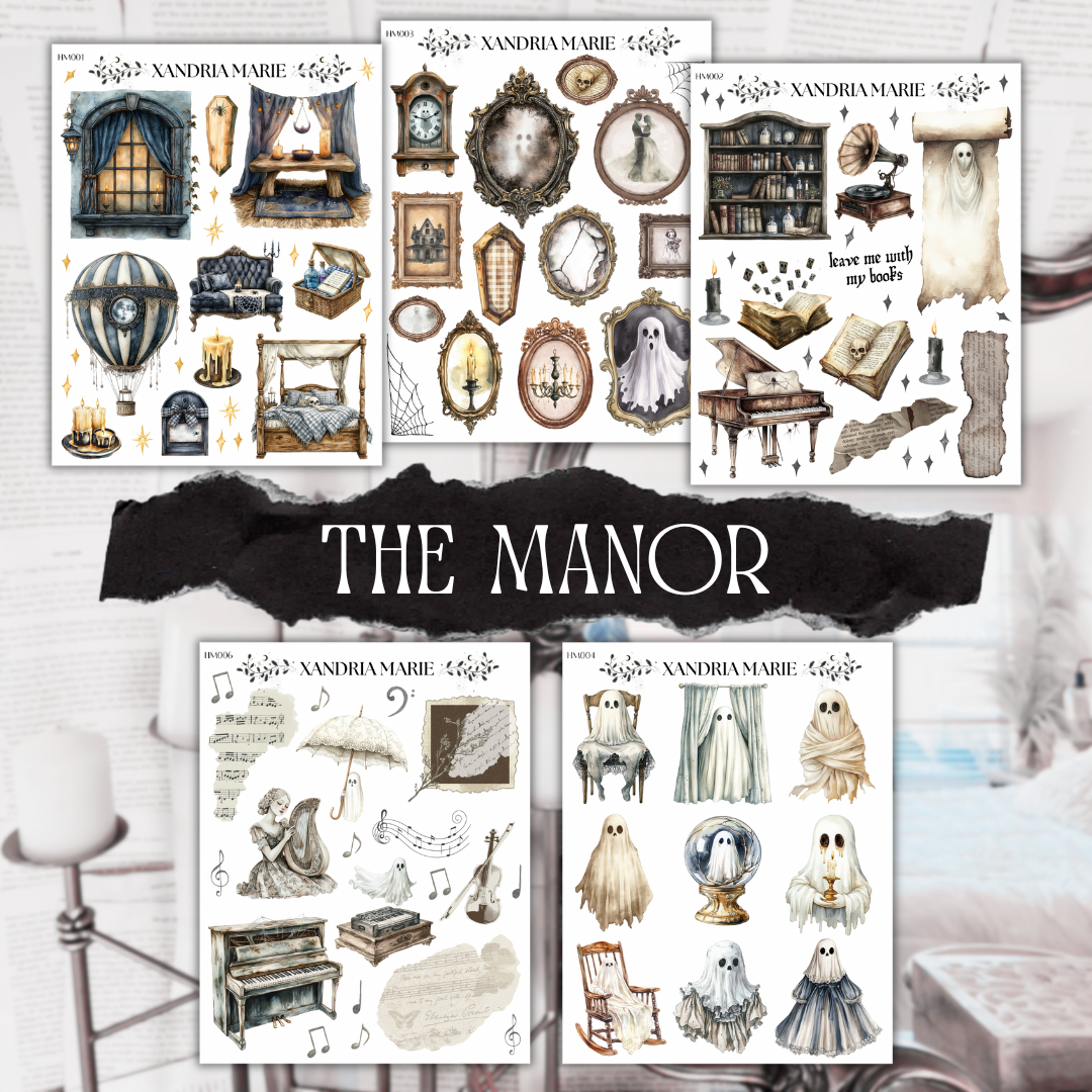 BUNDLE The Manor Collection (All 10 Sticker Sheets)