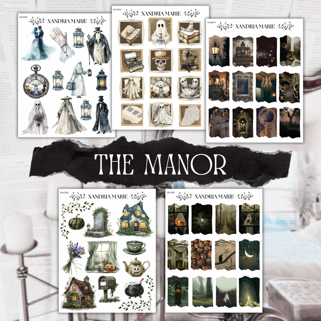 BUNDLE The Manor Collection (All 10 Sticker Sheets)