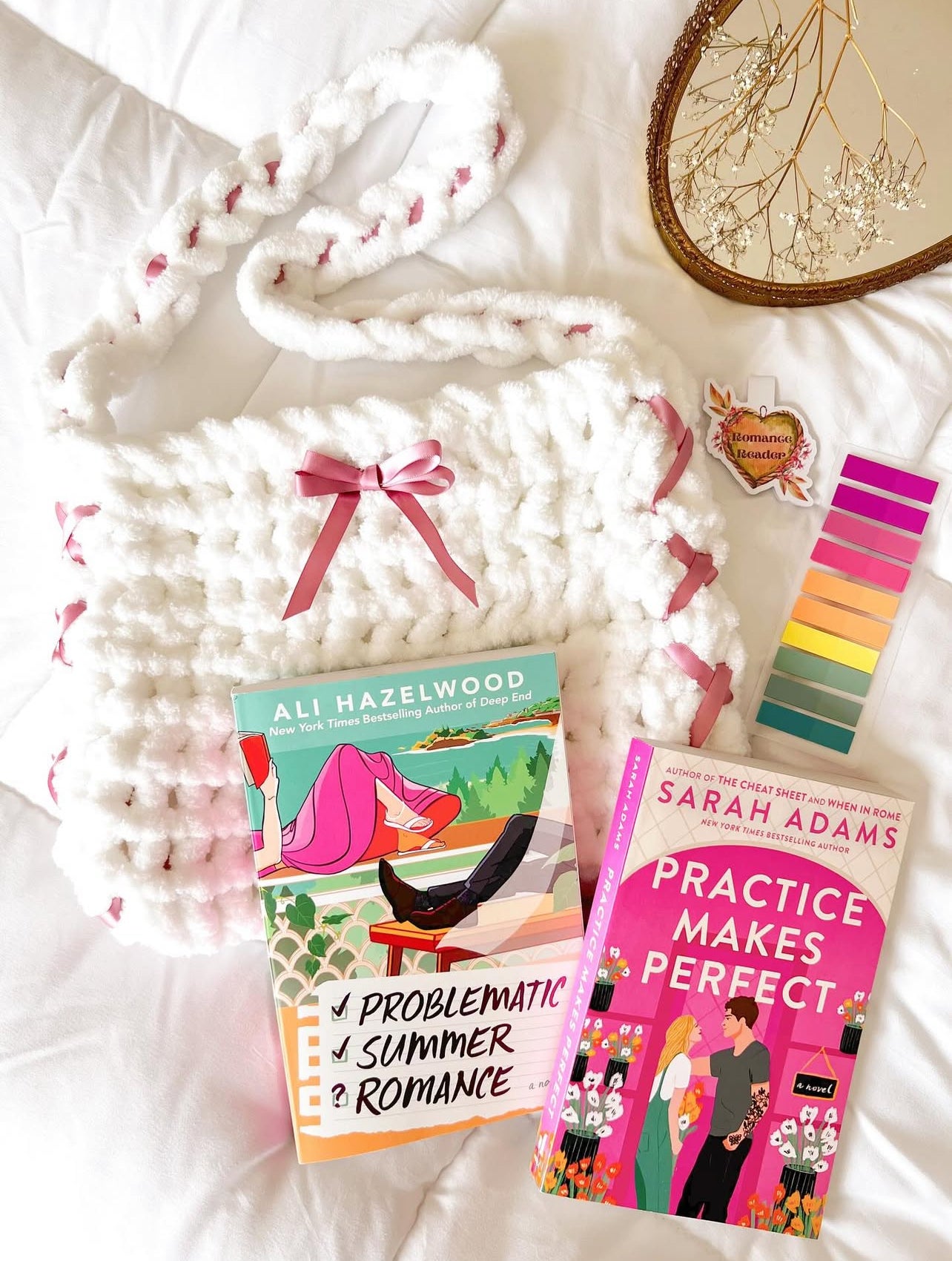 Soft Knit Mini Book Bag