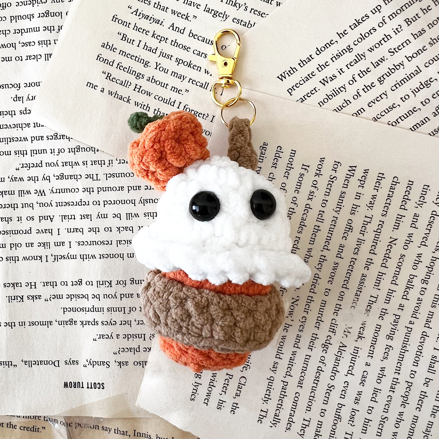 Boo! I’m Spiced Crochet Keychain