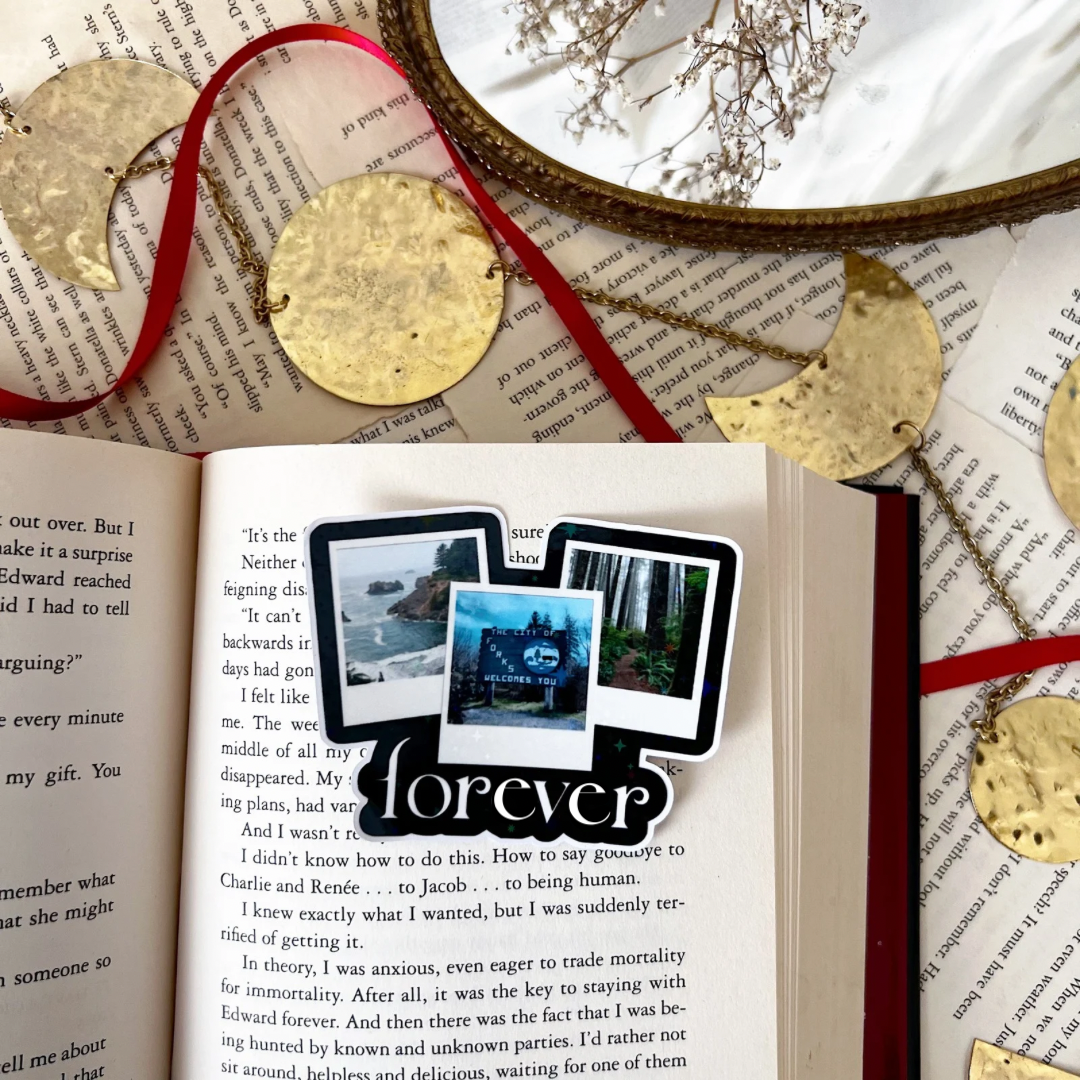 Forever Twilight Holographic Vinyl Diecut Sticker