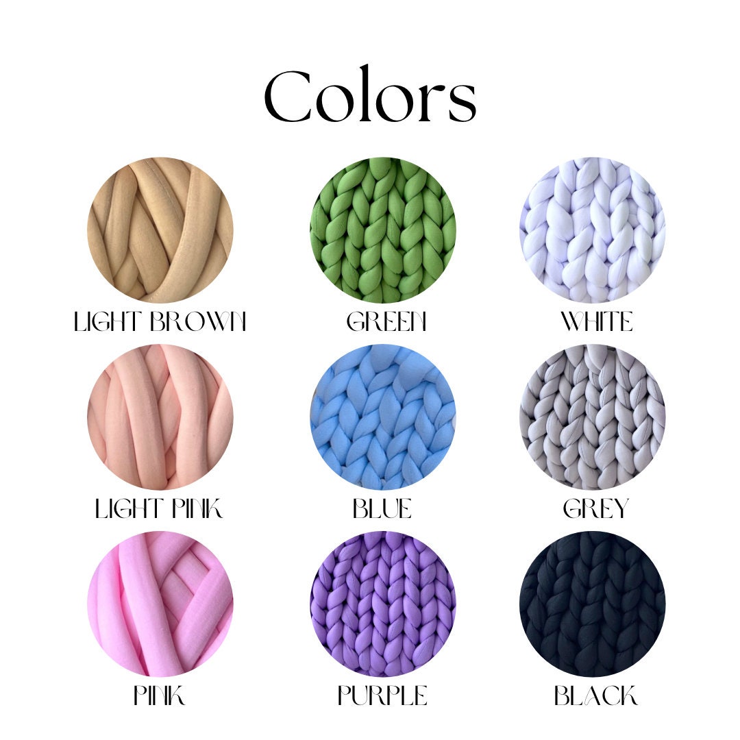Chunky Knit Planner Pouch, Solid Chunky Knit Book Sleeve