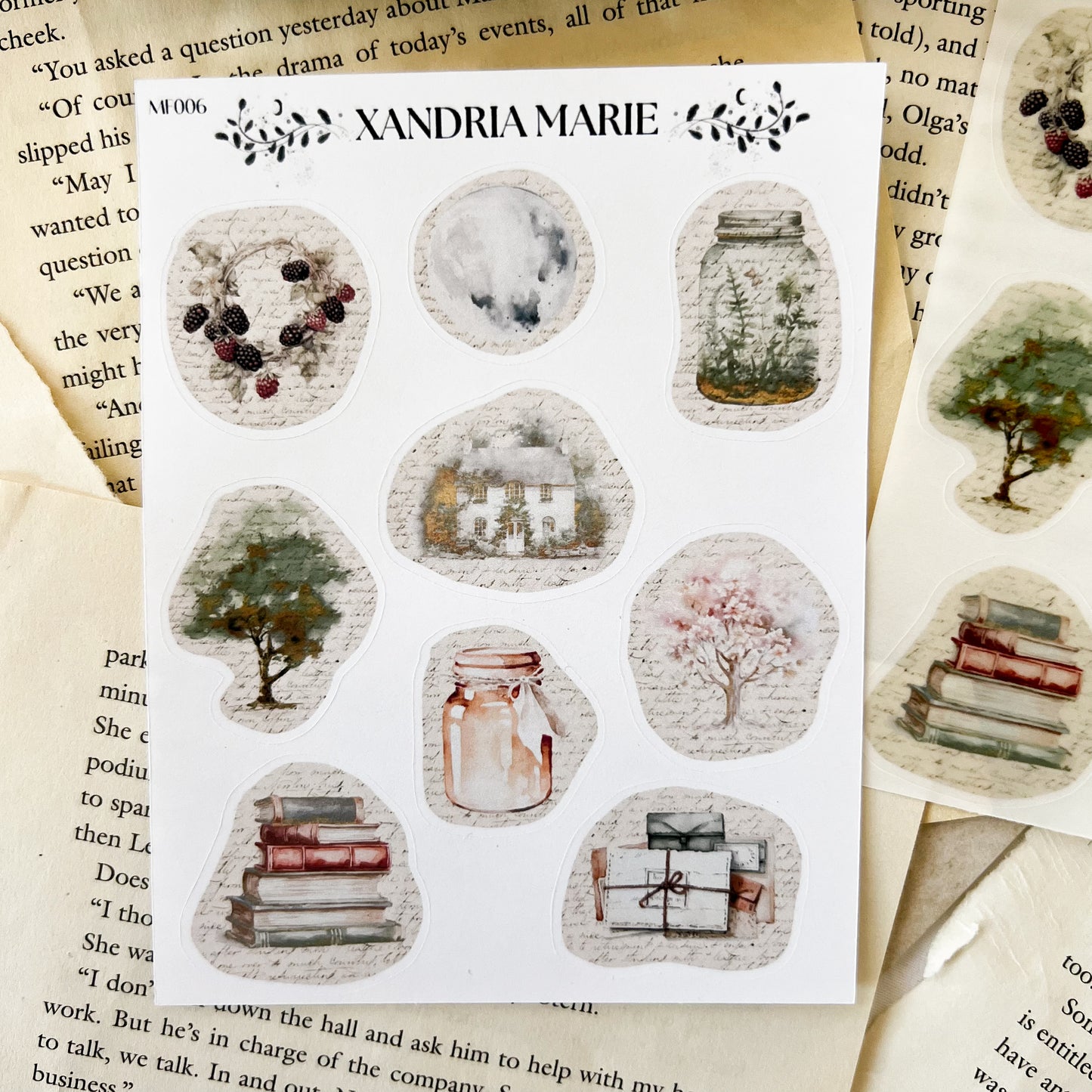 Magical Spring Cutout Sticker Sheet I