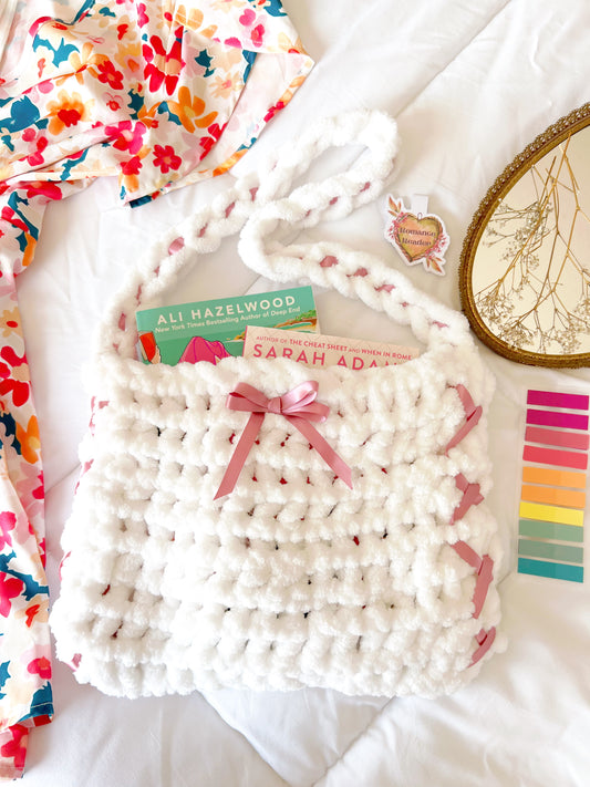 Soft Knit Mini Book Bag