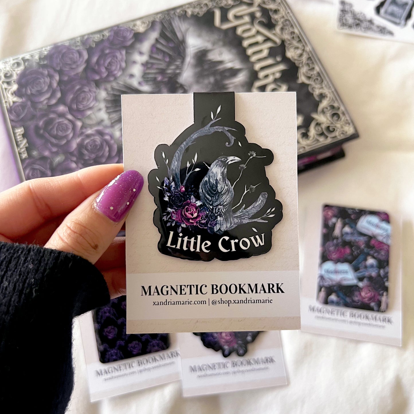 Dark Academia Romance Magnetic Bookmarks