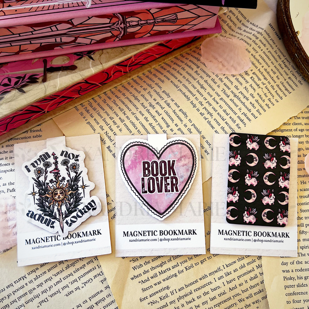 Mythical Bunny Magnetic Bookmark