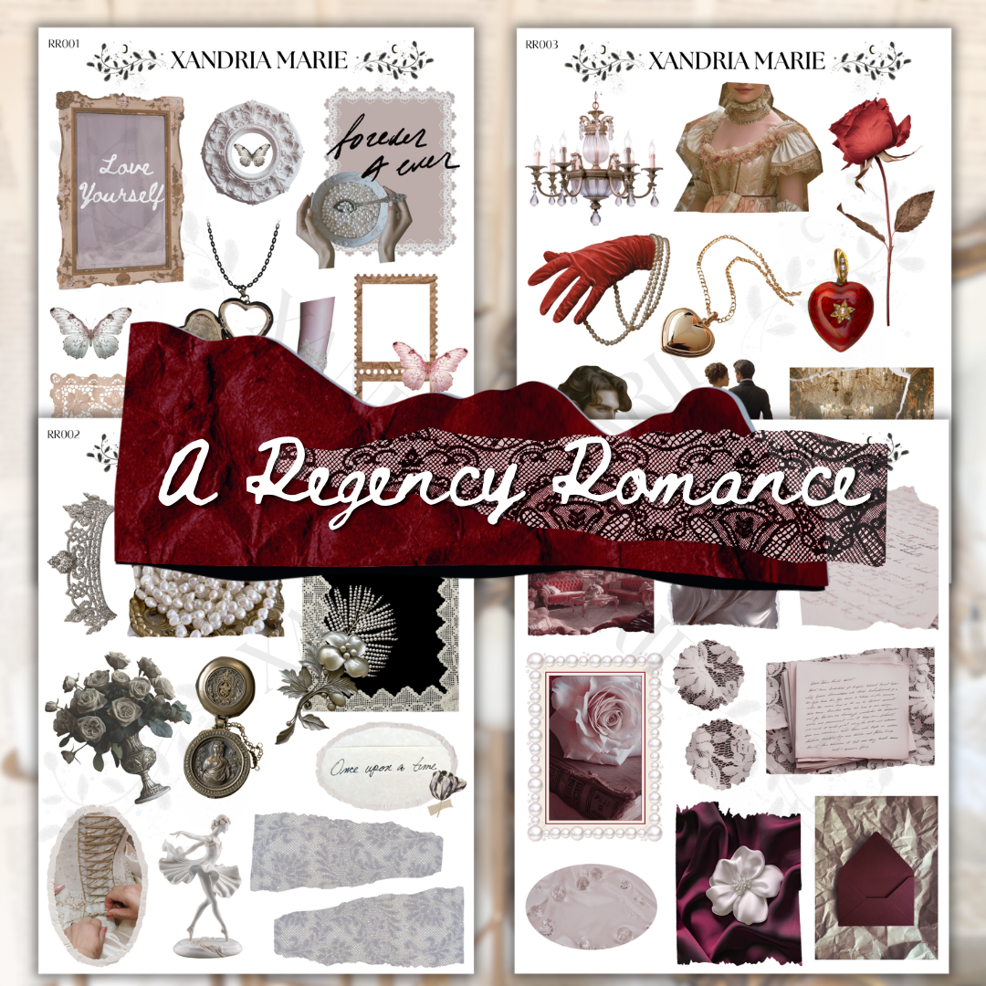 BUNDLE A Regency Romance Collection (All 17 Sticker Sheets)