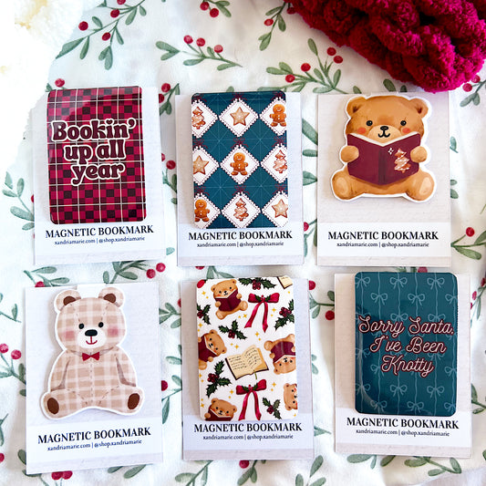 Coziest Christmas Magnetic Bookmarks