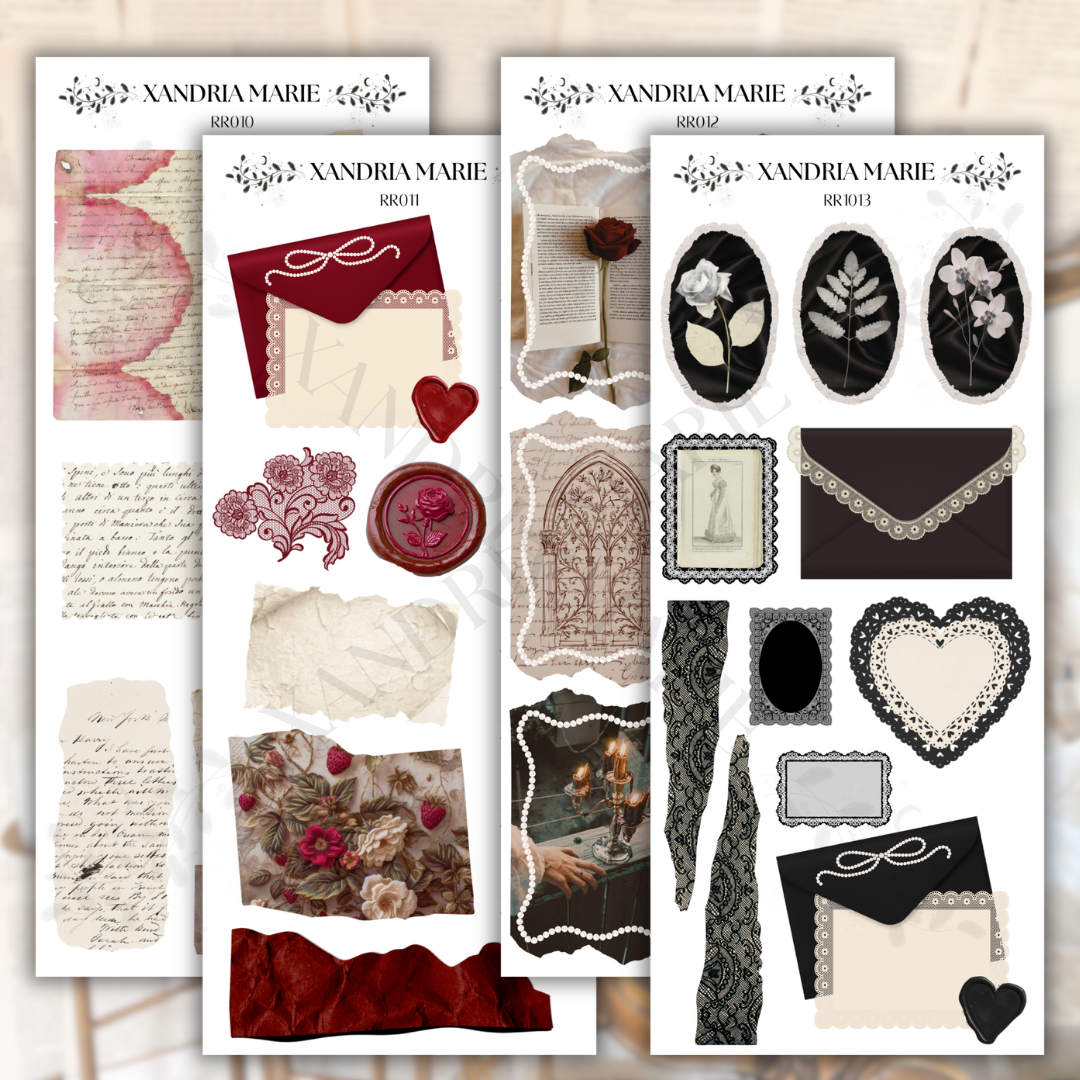 BUNDLE A Regency Romance Collection (All 17 Sticker Sheets)