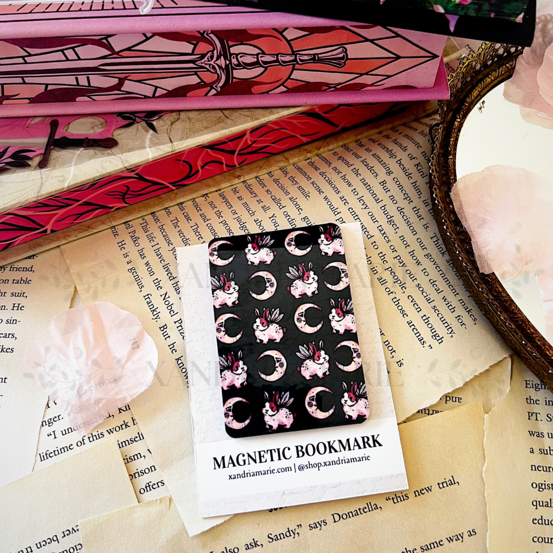 Mythical Bunny Magnetic Bookmark