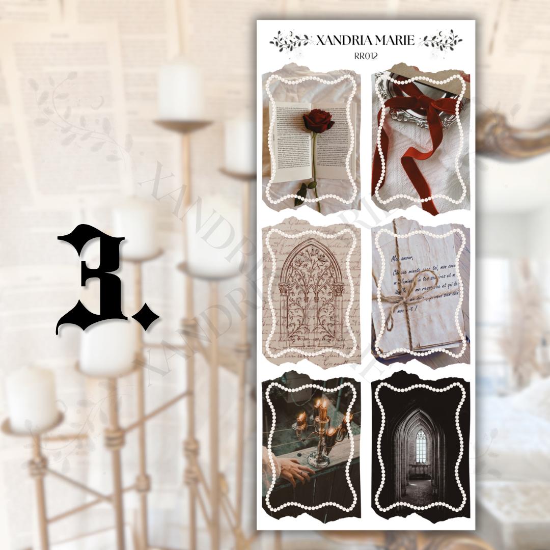 Regency Romance Sticker Sheets