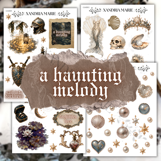 BUNDLE A Haunting Melody Collection (All 15 Sticker Sheets)