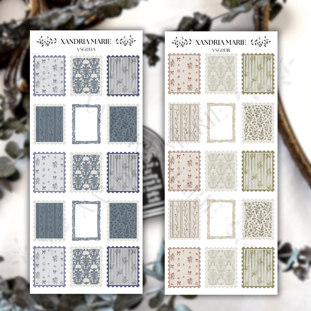 BUNDLE Victorian Summer Garden Collection (All 16 Sticker Sheets)
