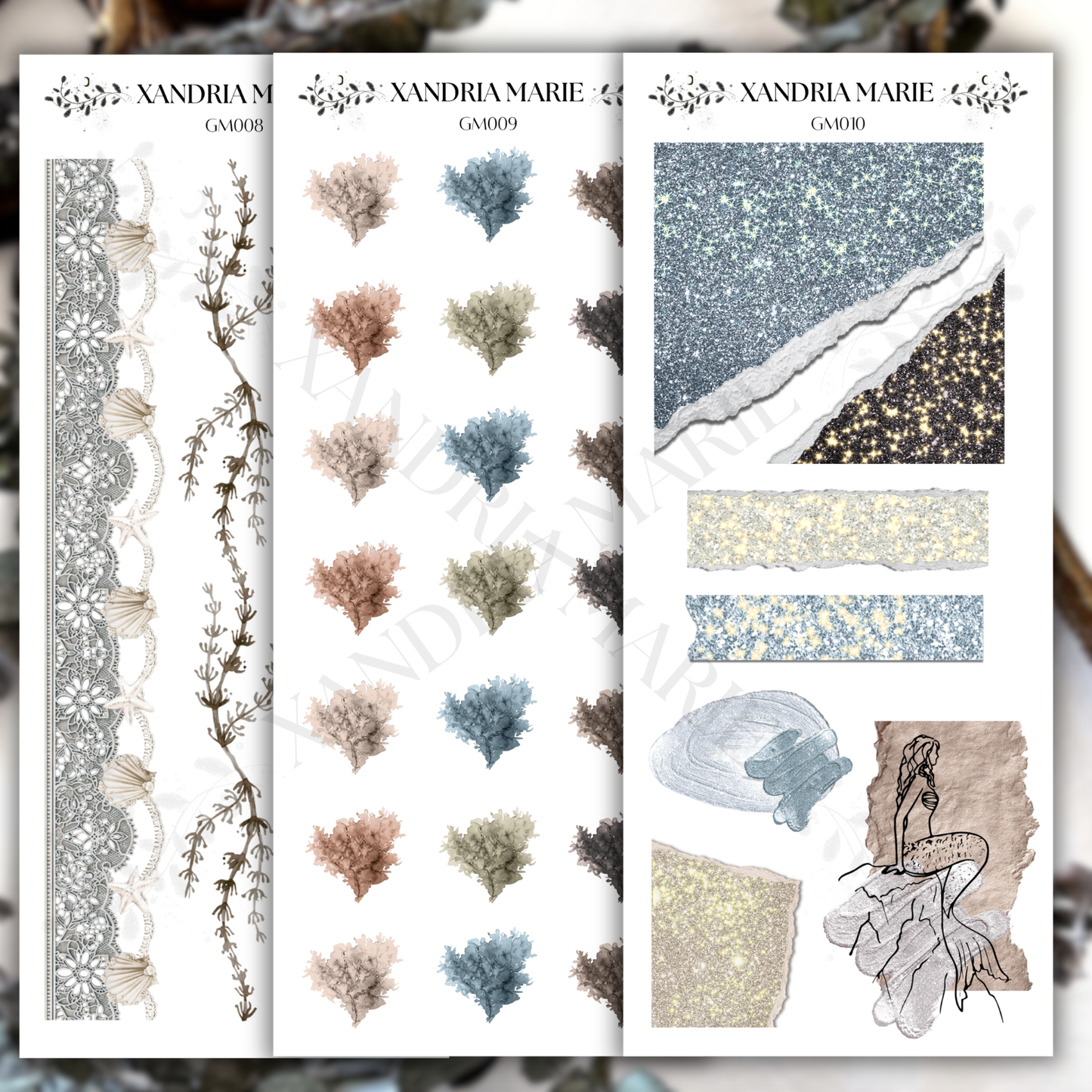 BUNDLE A Haunting Melody Collection (All 15 Sticker Sheets)