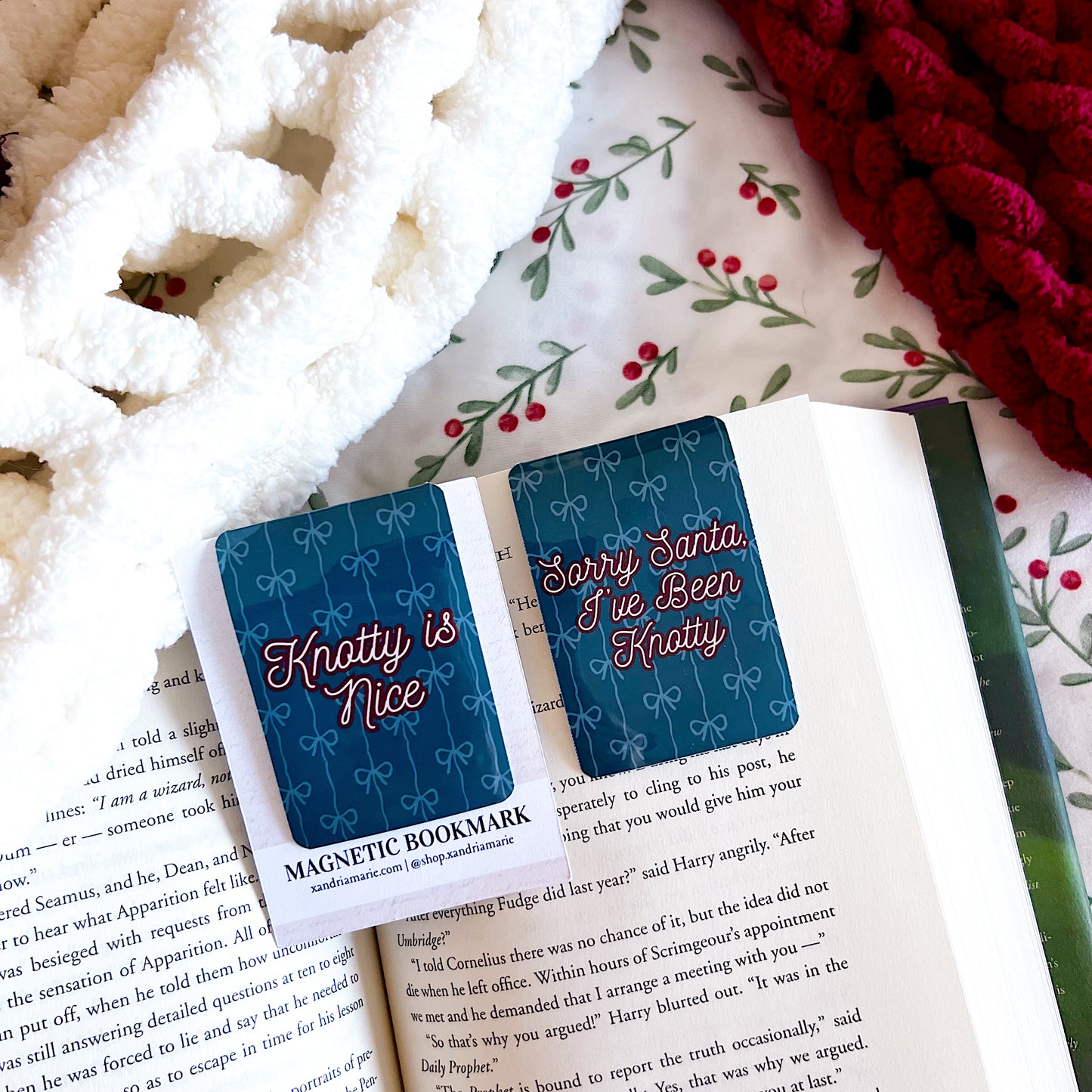 Coziest Christmas Magnetic Bookmarks
