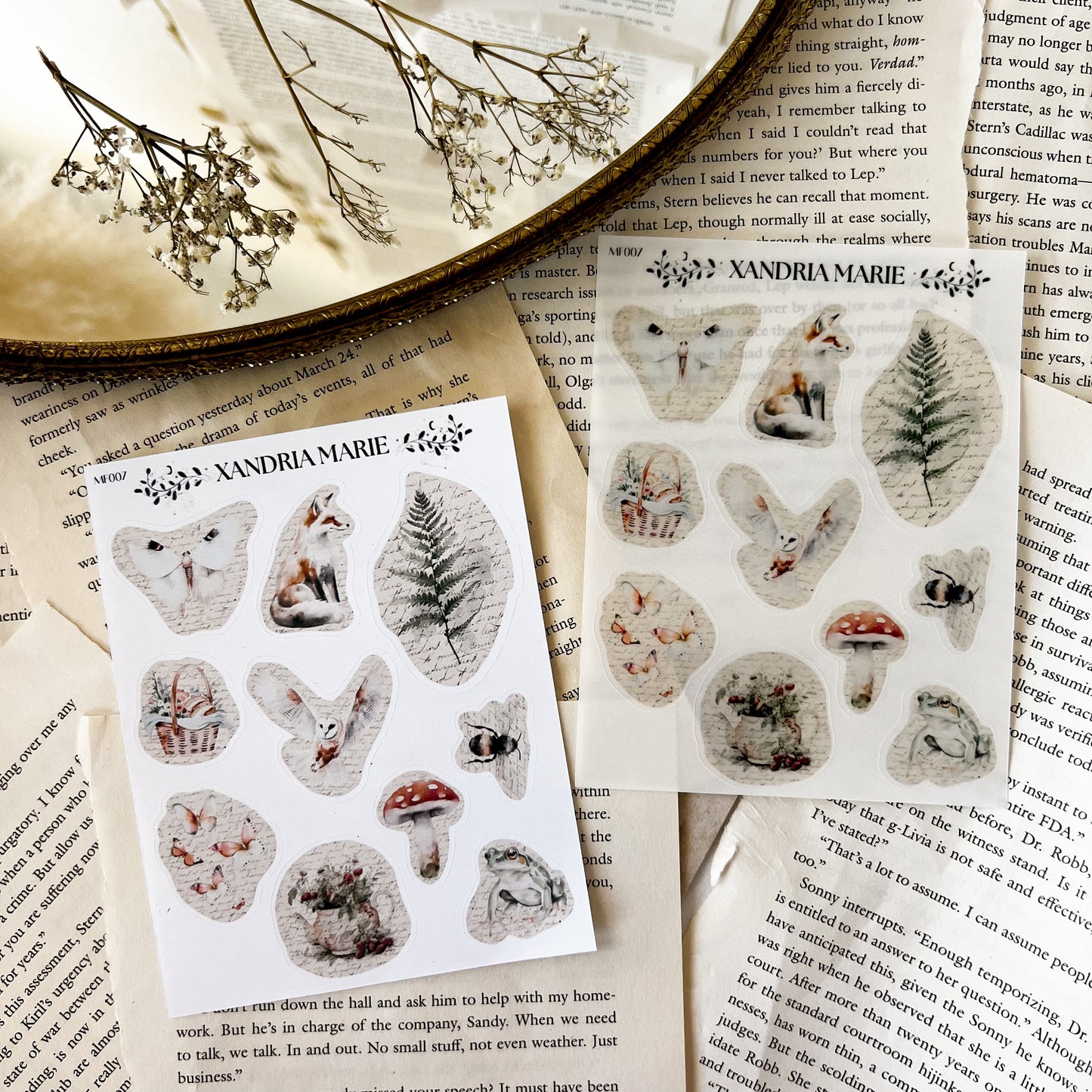 Magical Spring Cutout Sticker Sheet II