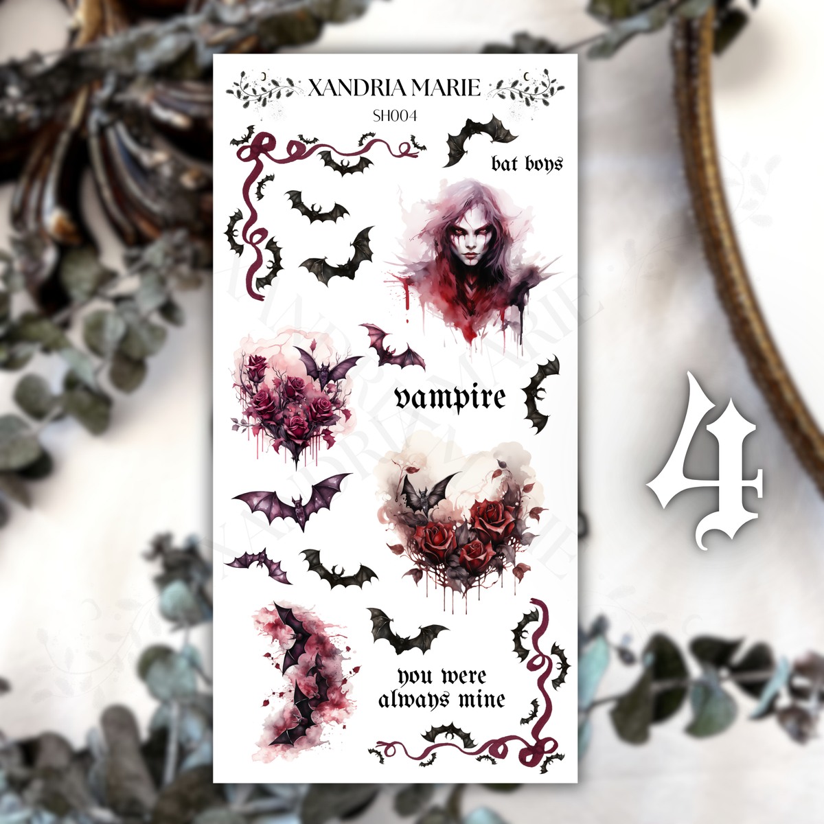 Eternally Graceful Sticker Sheets