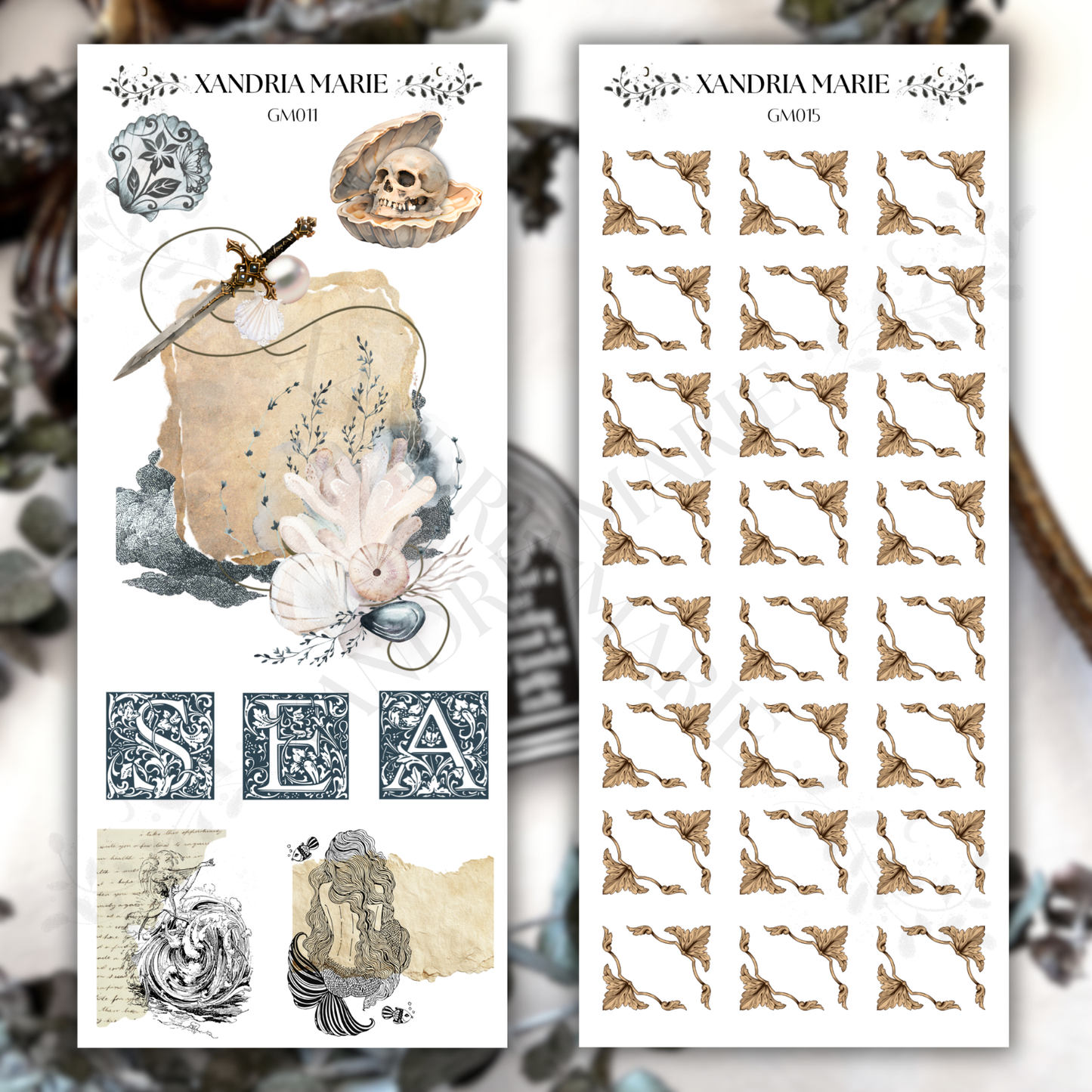 BUNDLE A Haunting Melody Collection (All 15 Sticker Sheets)