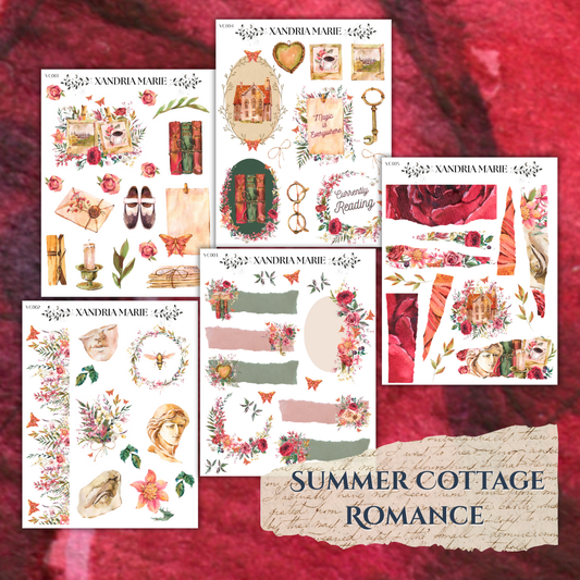 BUNDLE Summer Cottage Romance Collection (All 10 Sticker Sheets)