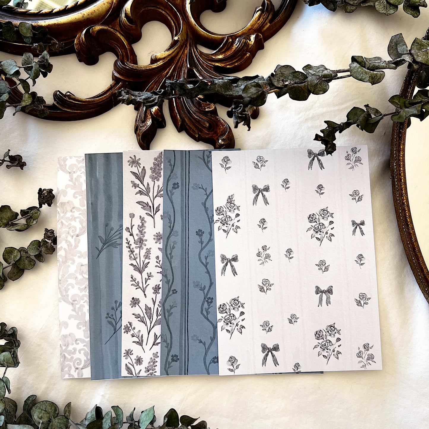Victorian Summer Garden Papers (10 Sheets)