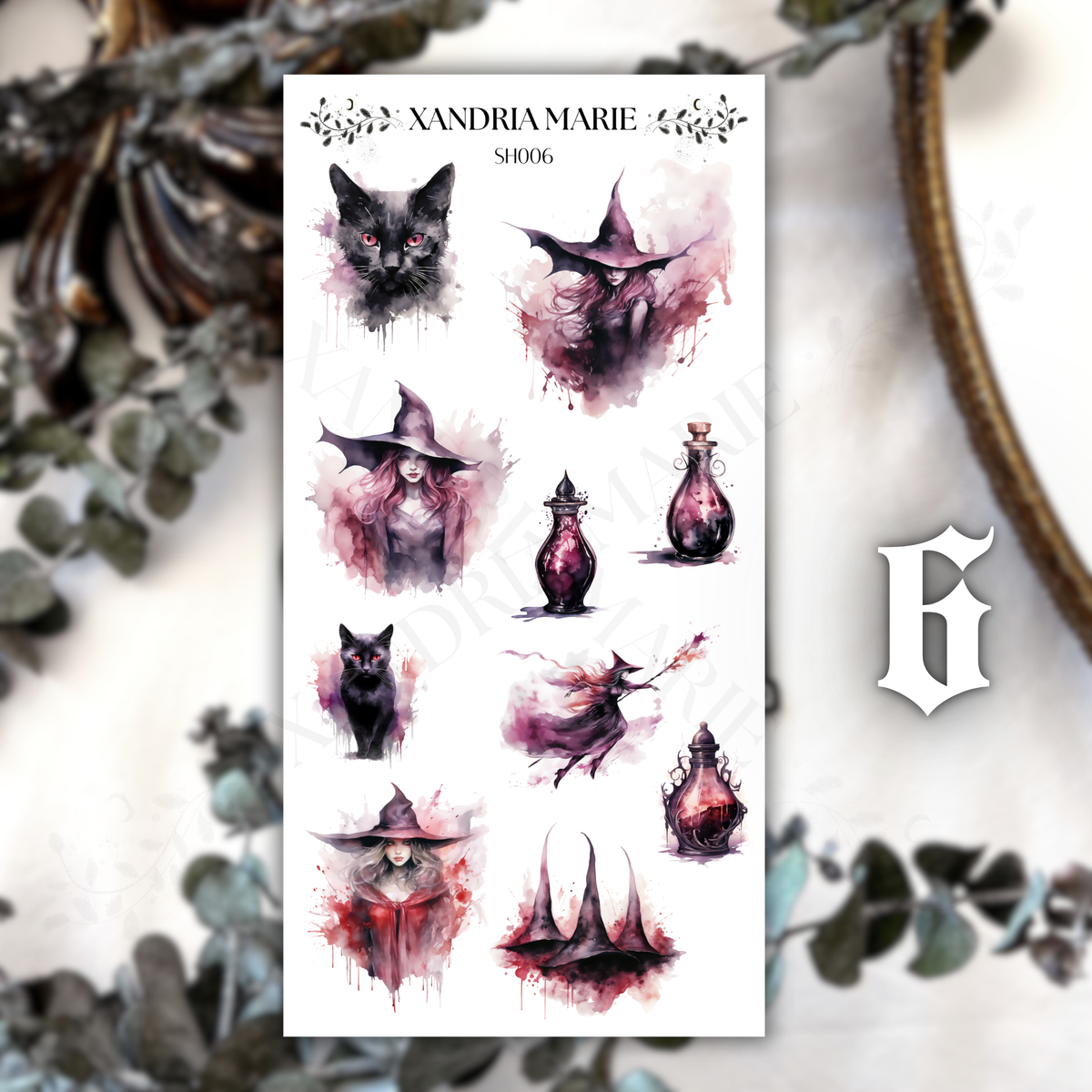 Eternally Graceful Sticker Sheets