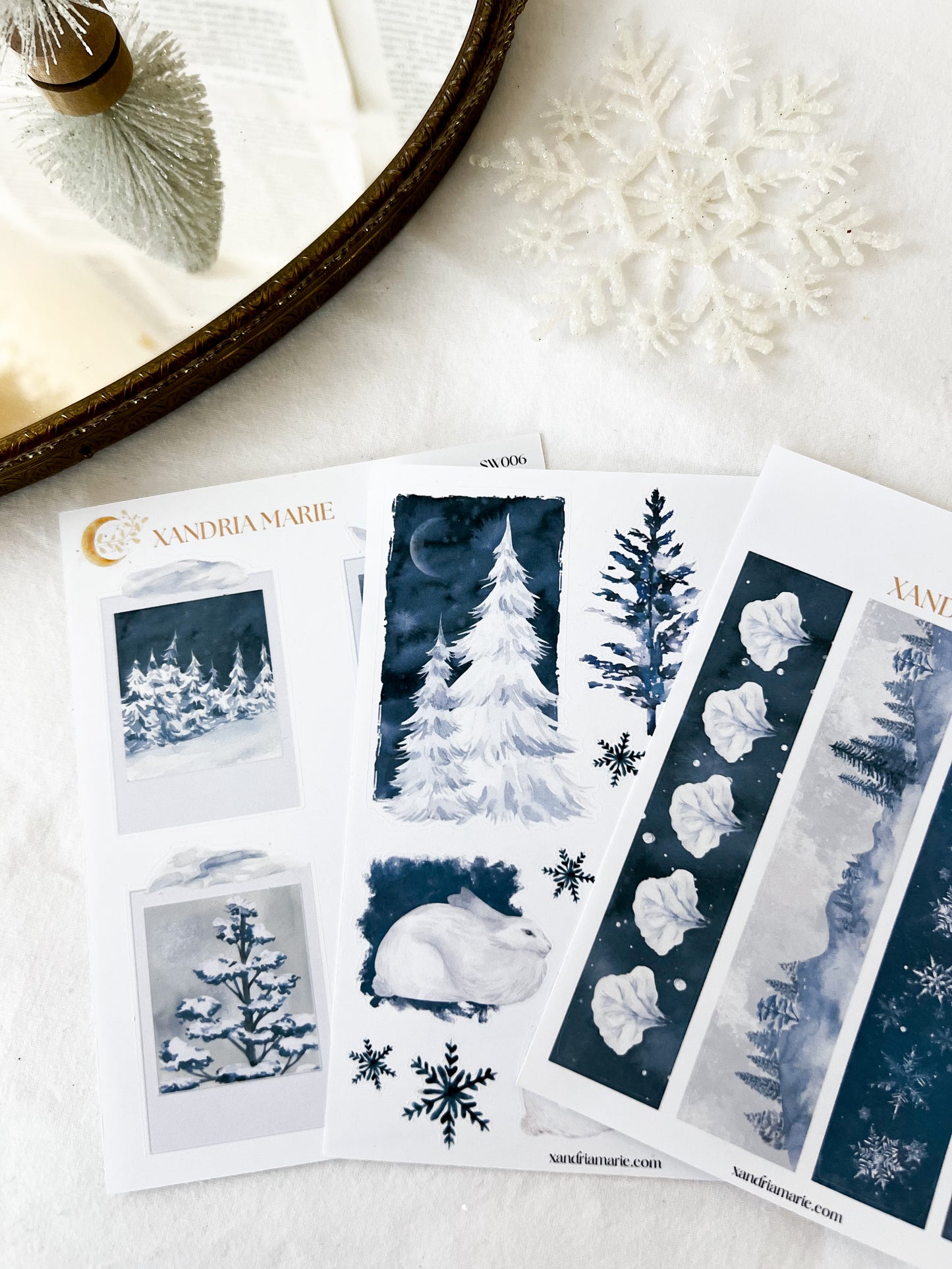 BUNDLE Snowy Winter Collection (All 10 Sticker Sheets)