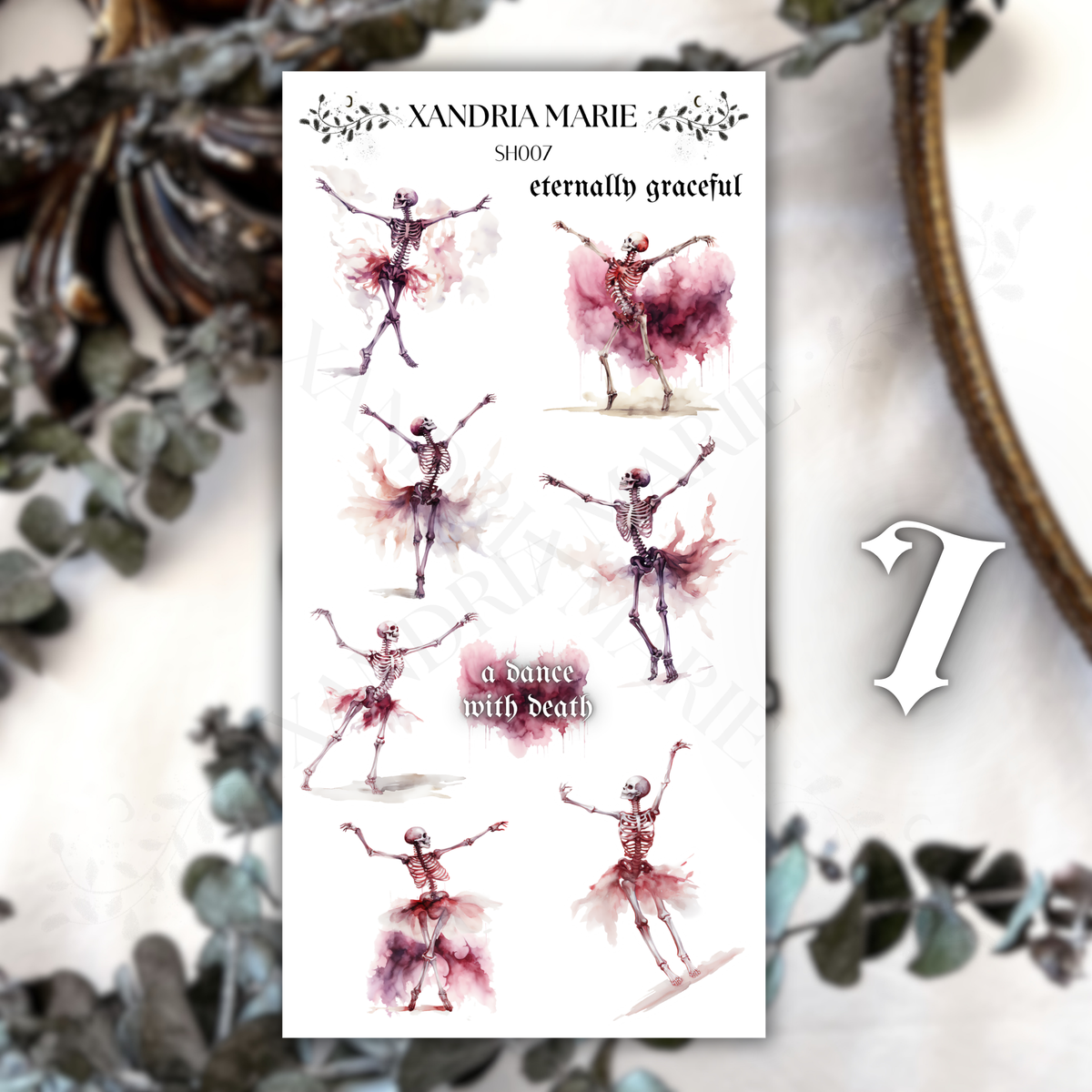 Eternally Graceful Sticker Sheets