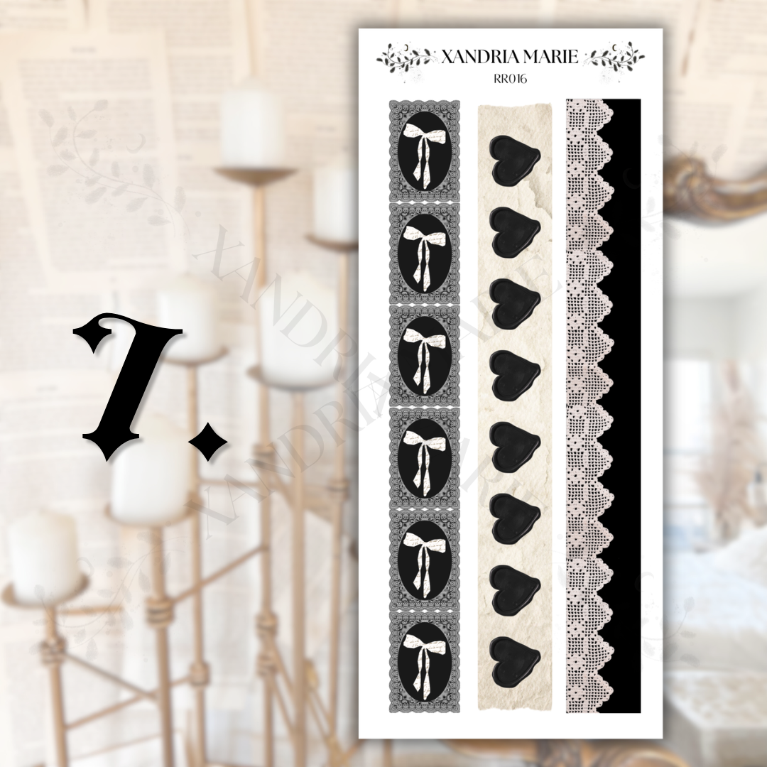 Regency Romance Sticker Sheets