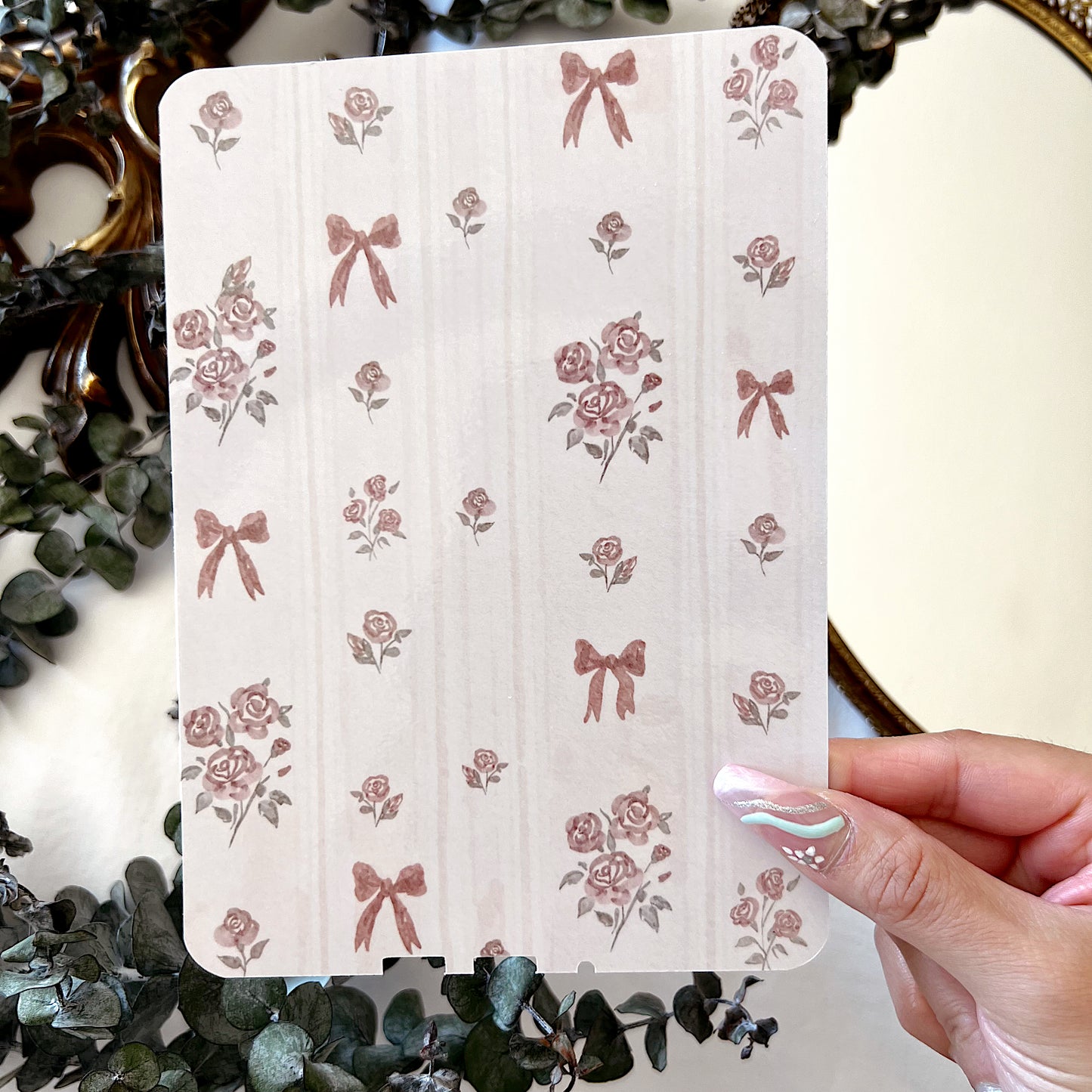 Bows & Flowers Kindle Insert