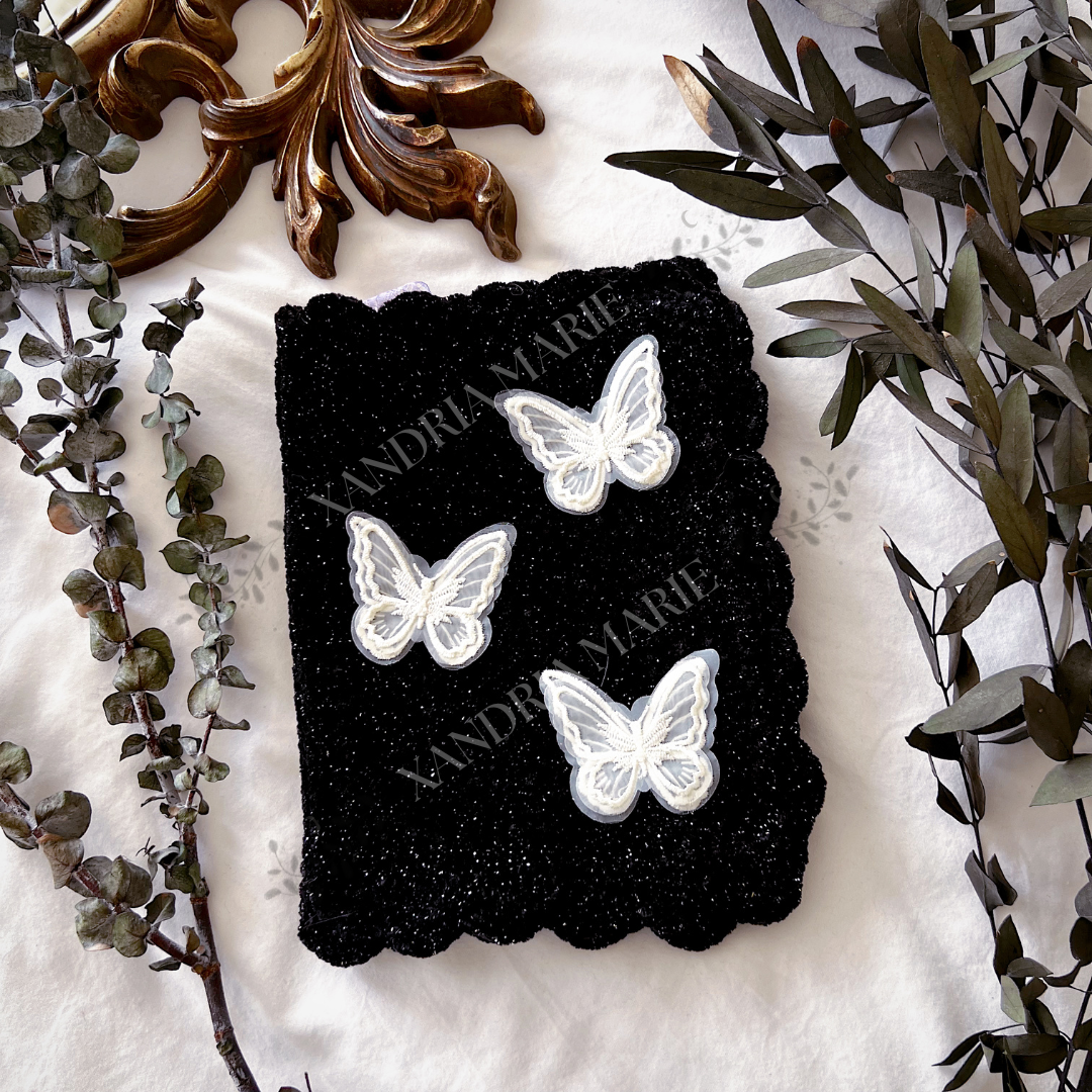 CUSTOMIZE Flutter Crochet Book Cover. Journal Cover.