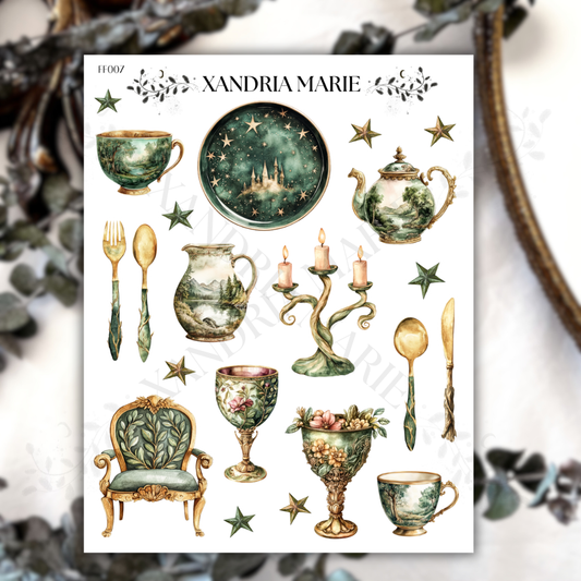 Enchanted Dining Sticker Sheet