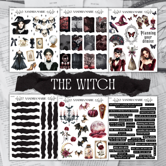 BUNDLE The Witch Collection (All 17 Sticker Sheets)