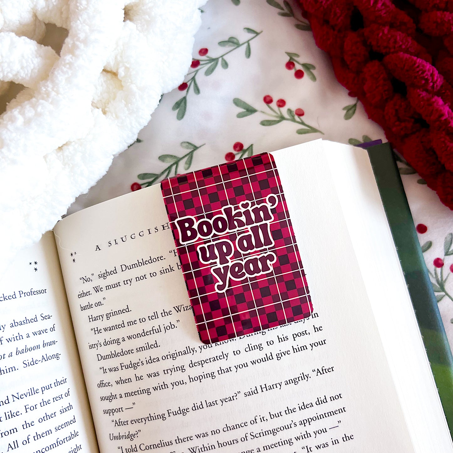Coziest Christmas Magnetic Bookmarks