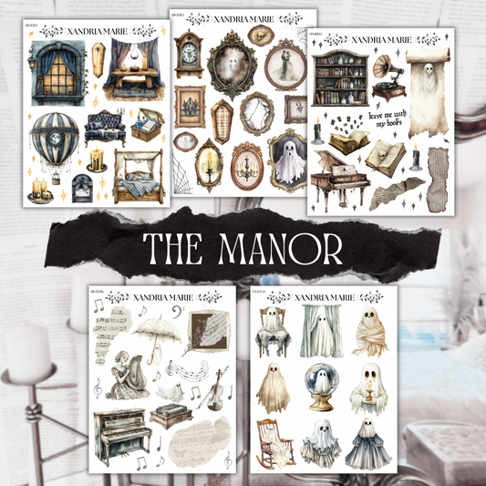 BUNDLE The Manor Collection (All 10 Sticker Sheets)