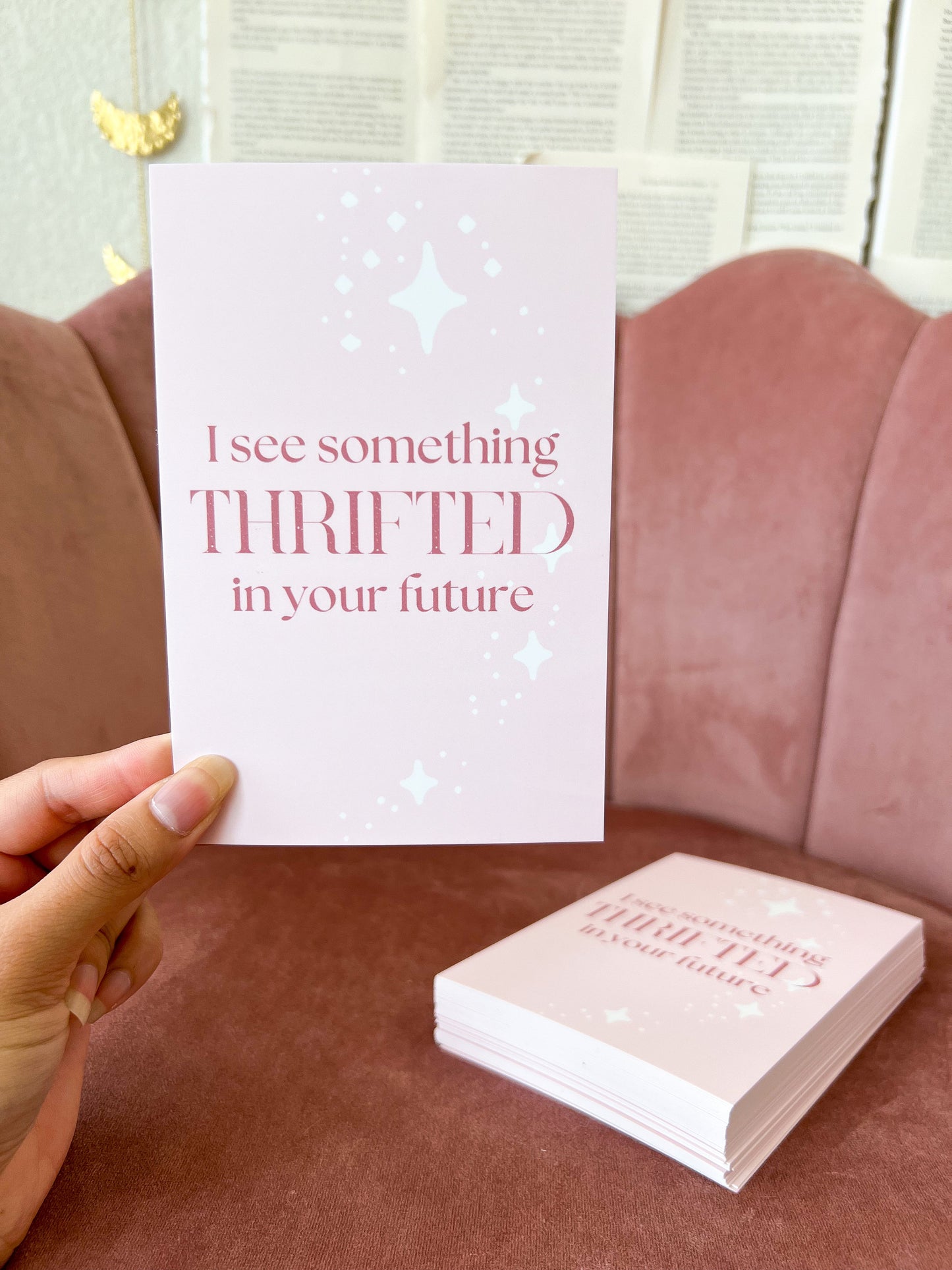 Thrifter/ Reseller Shop Postcards, Small Business Essentials