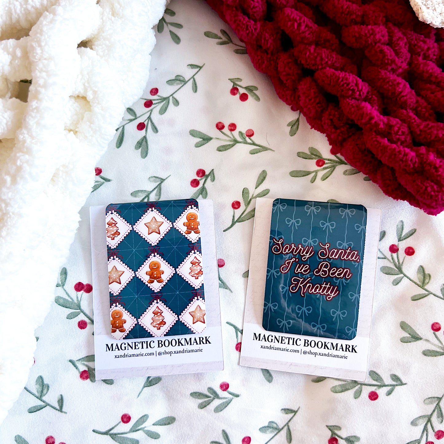 Coziest Christmas Magnetic Bookmarks
