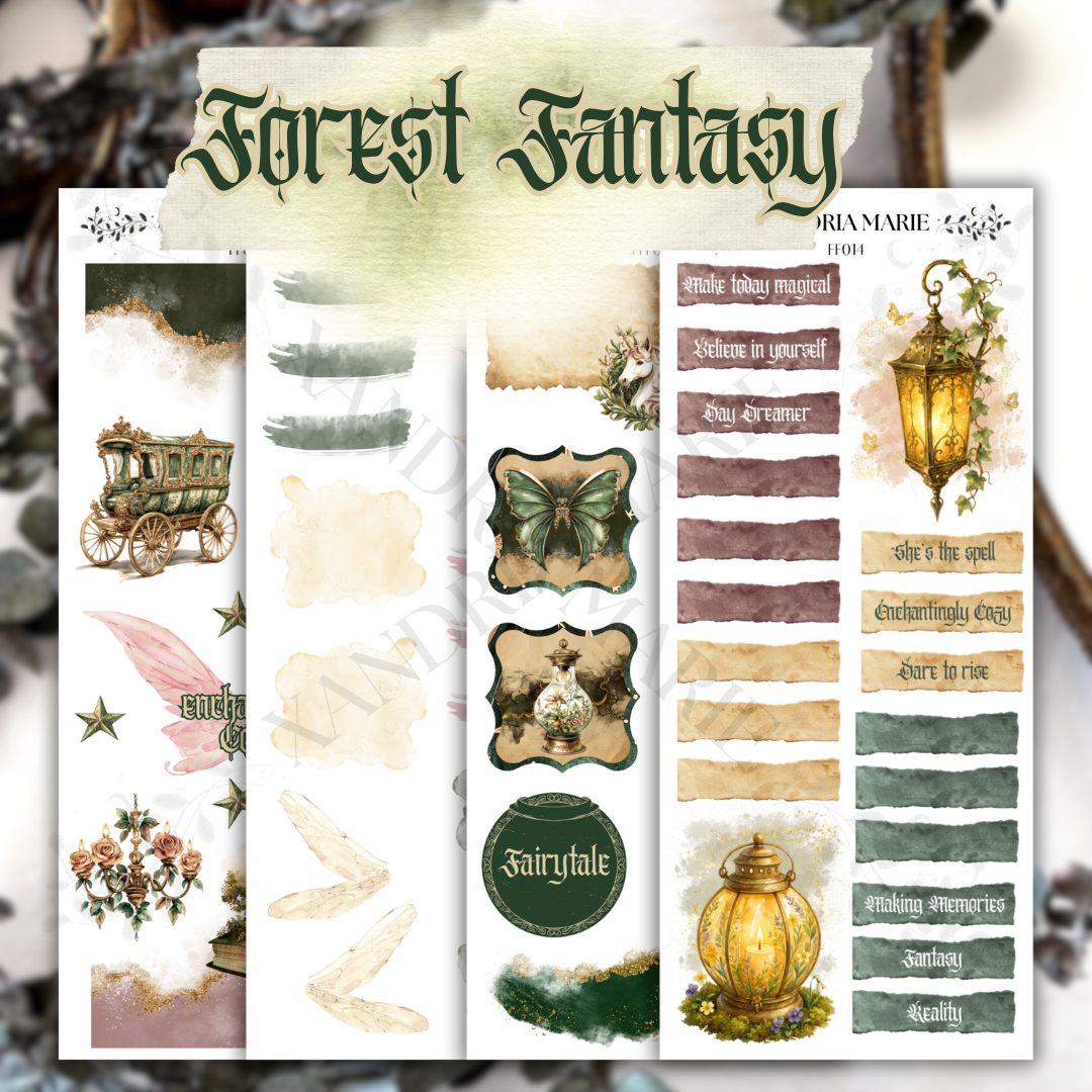 BUNDLE Forest Fantasy Collection (All 14 Sticker Sheets)