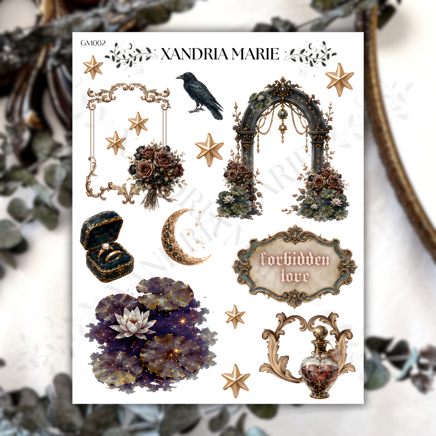 BUNDLE A Haunting Melody Collection (All 15 Sticker Sheets)