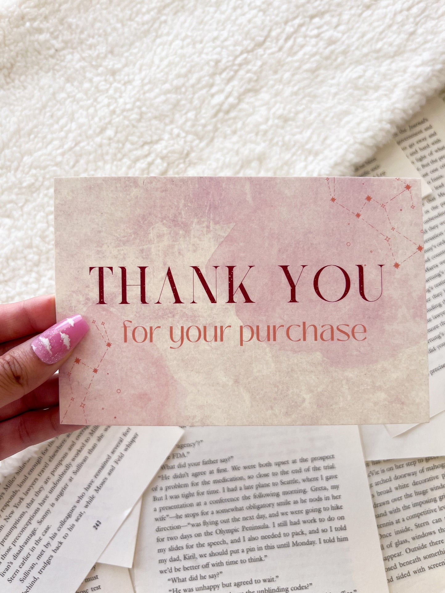 Celestial Thank You Cards, Shipping Supplies, Small Business Essentials