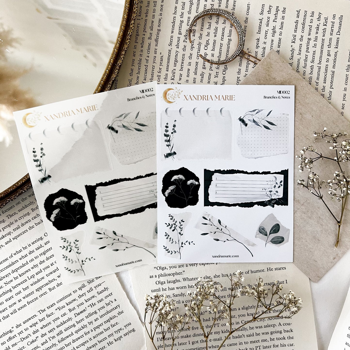 Branches & Notes Sticker Sheet