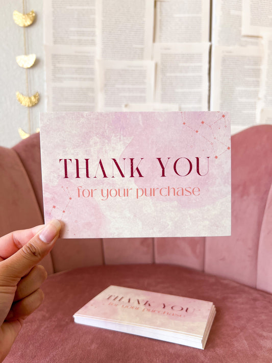 Celestial Thank You Cards, Shipping Supplies, Small Business Essentials