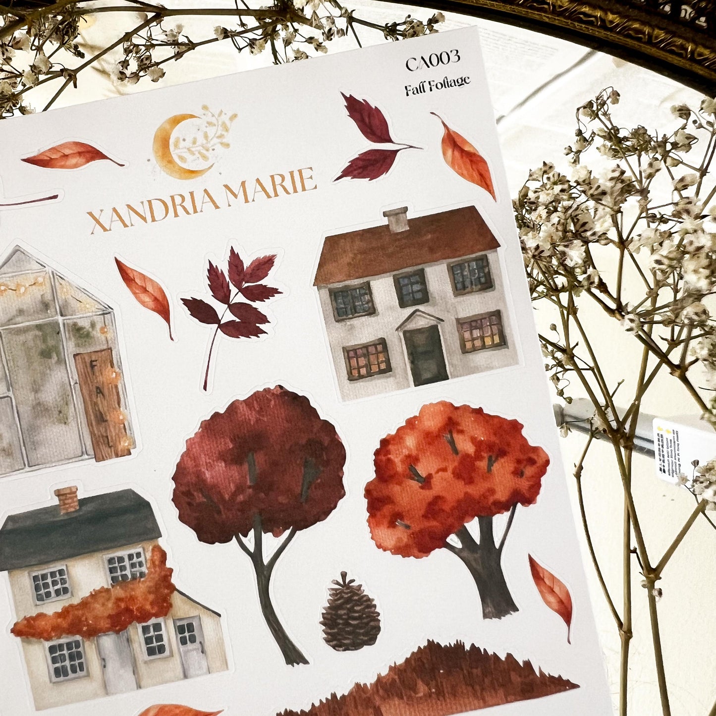 Fall Foliage Sticker Sheet