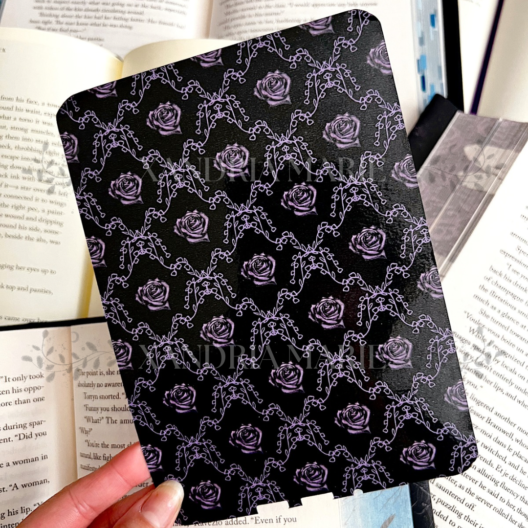 Purple Roses Kindle Insert