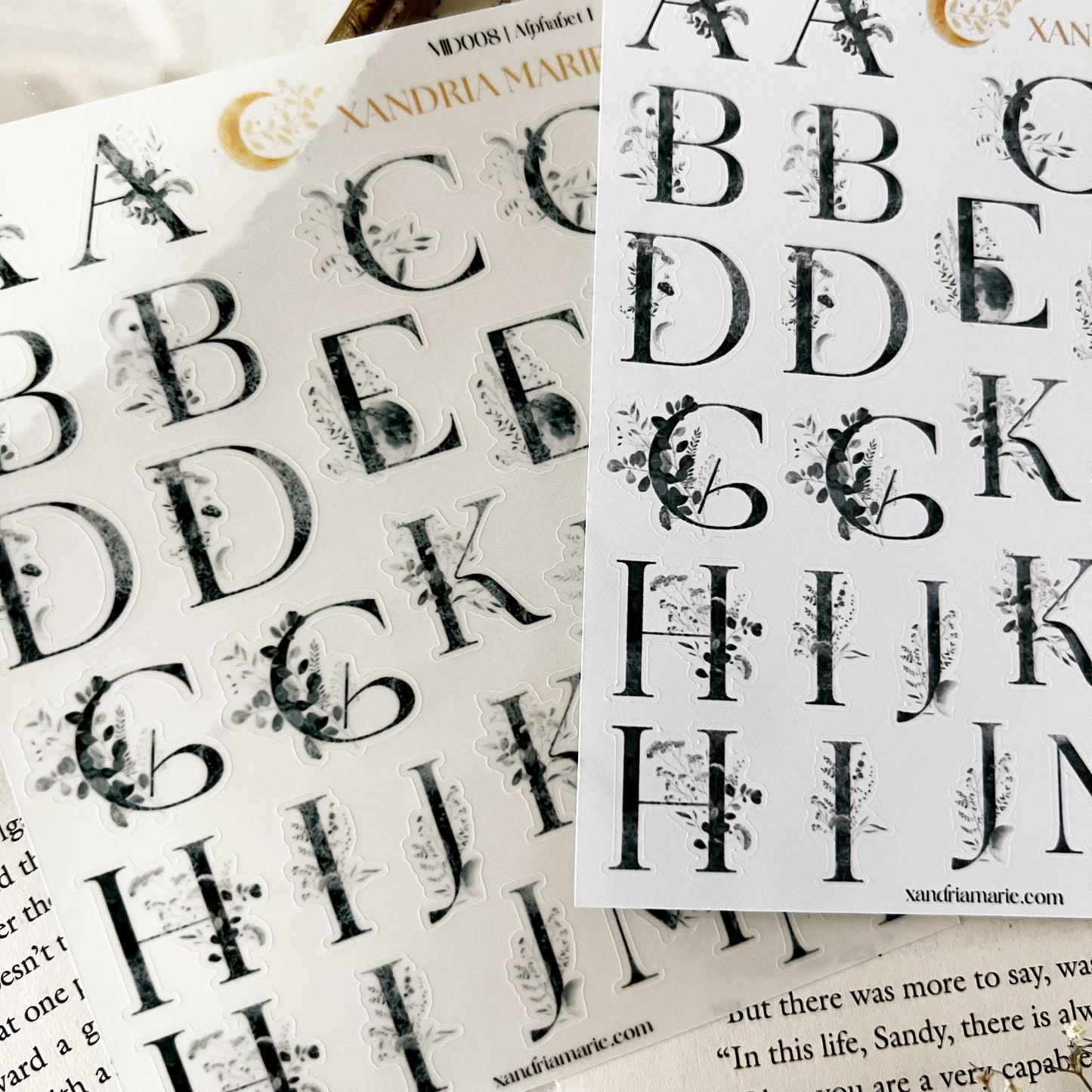 Alphabet I Sticker Sheet