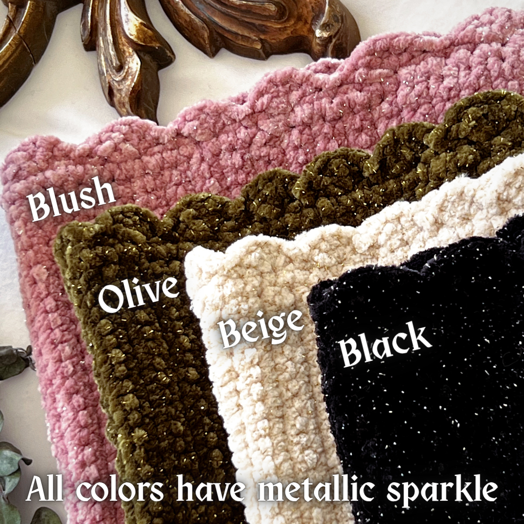 CUSTOMIZE Flutter Crochet Book Cover. Journal Cover.
