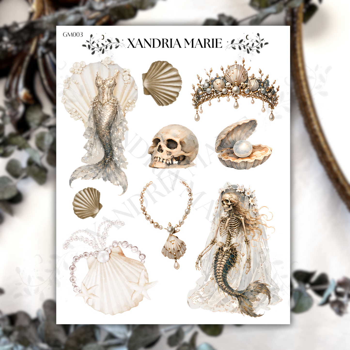 BUNDLE A Haunting Melody Collection (All 15 Sticker Sheets)