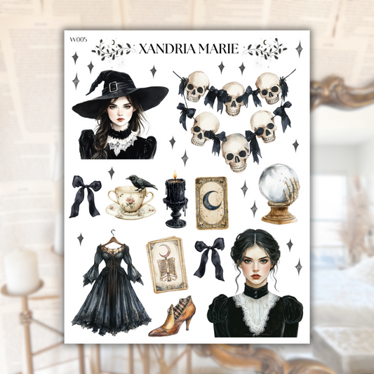 Main Witch Energy Sticker Sheet
