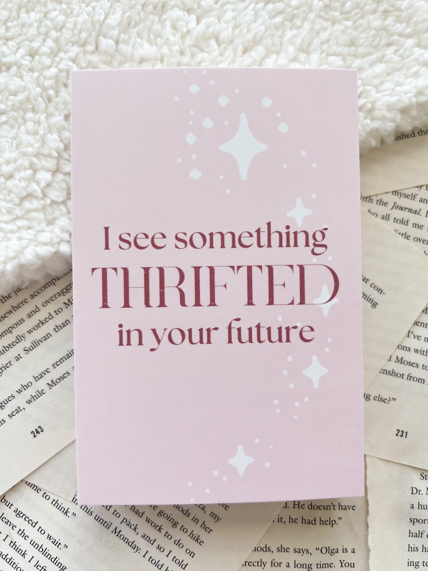 Thrifter/ Reseller Shop Postcards, Small Business Essentials