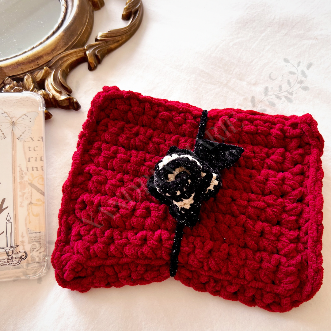 LIMITED Crochet Rose Horizontal Kindle Sleeve